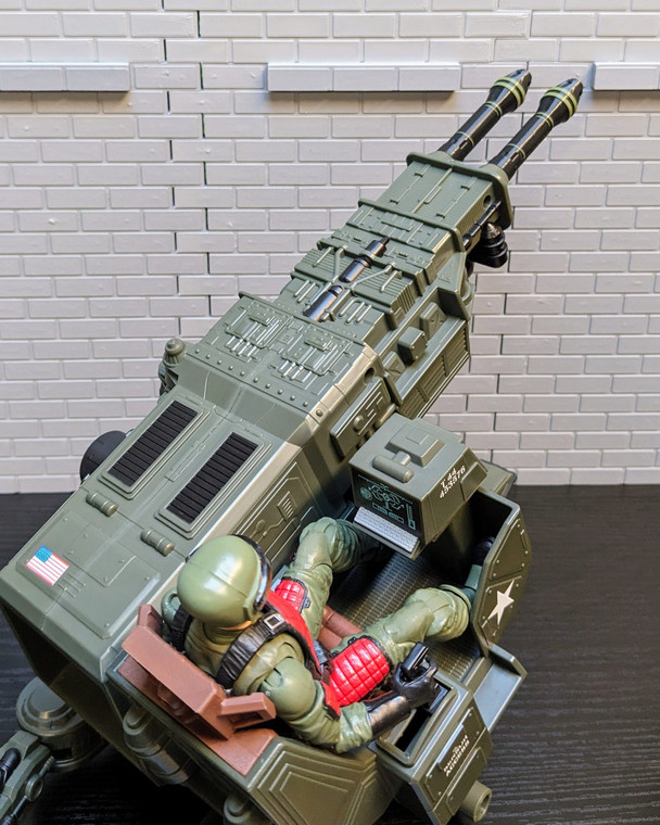 Red Atlas Creations Short Barrel laser Conversion for GI Joe Classified H.A.L