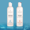 The Duo one Nourishing Conditioner  250ml and a 250ml Normalising Shampoo.