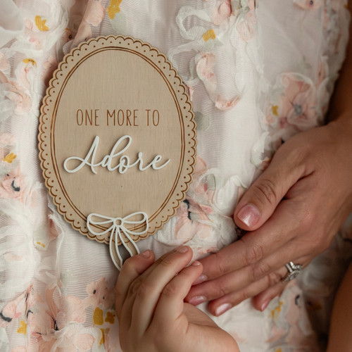 One More To Adore - Plaque