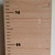 SECONDS - Personalised Timber Height Chart Rectangle Top
