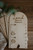 SECONDS - Personalised Timber Height Chart - Round Top