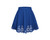Women Solid A-line Blue Skirt