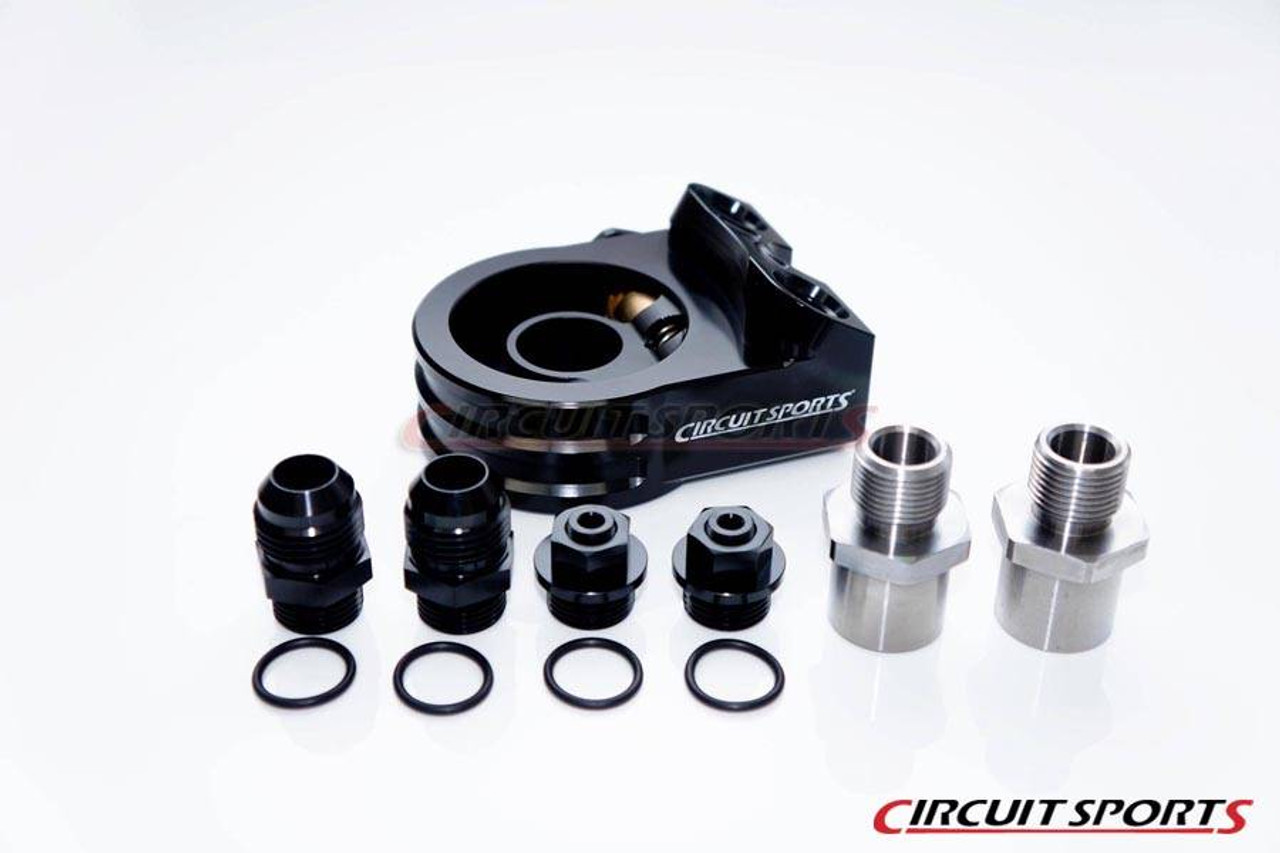 Circuit Sports Thermostatic Oil Cooler Adapter V2 - Enjuku Racing