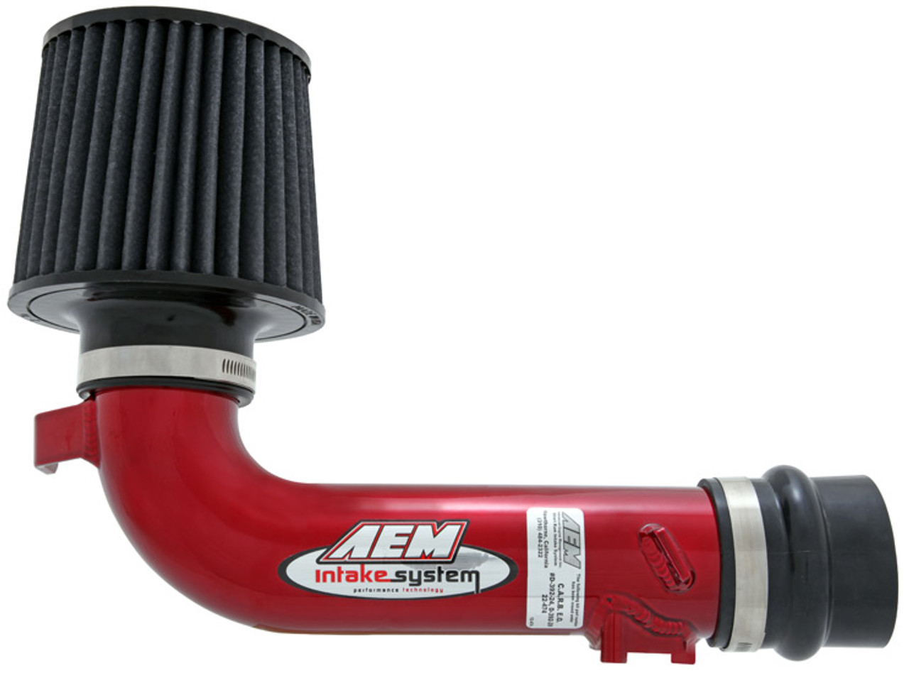 AEM 02-06 WRX/STi Red Short Ram Intake Enjuku Racing Parts, LLC