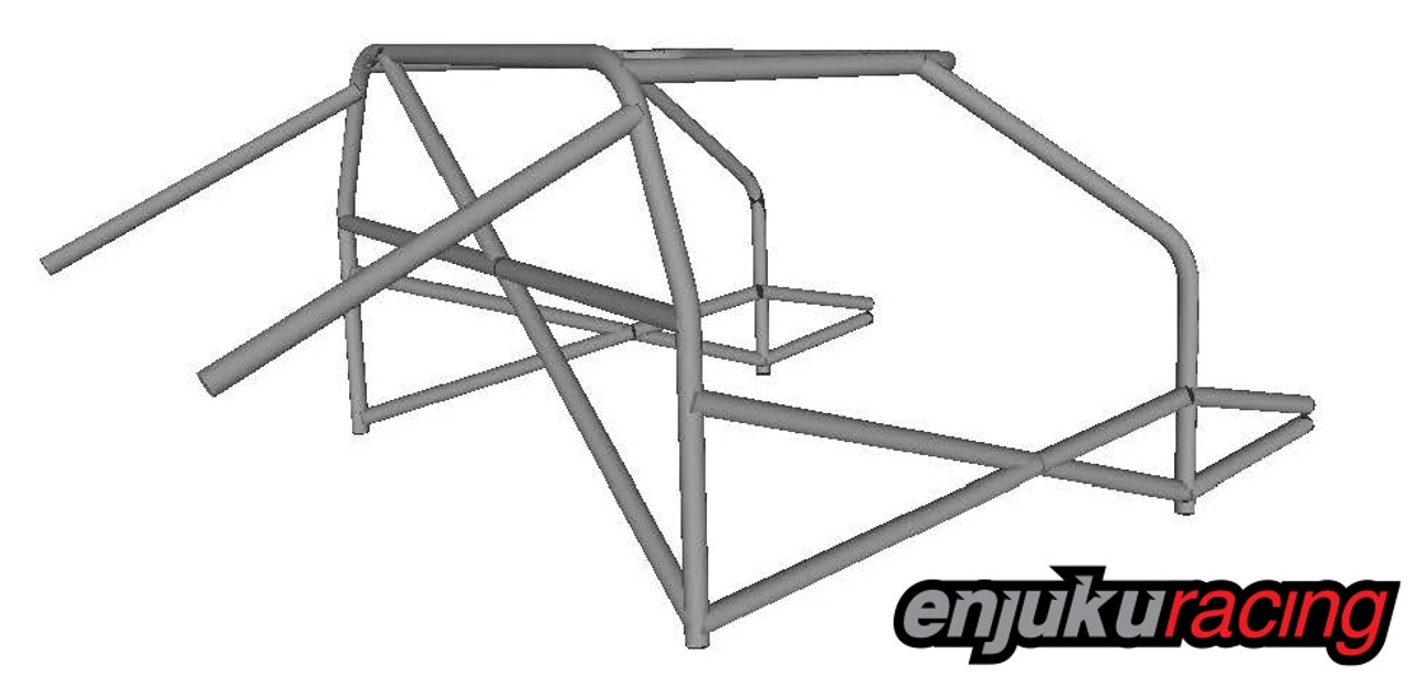 Er Spec Nissan 350z Drift Car Roll Cage Enjuku Racing