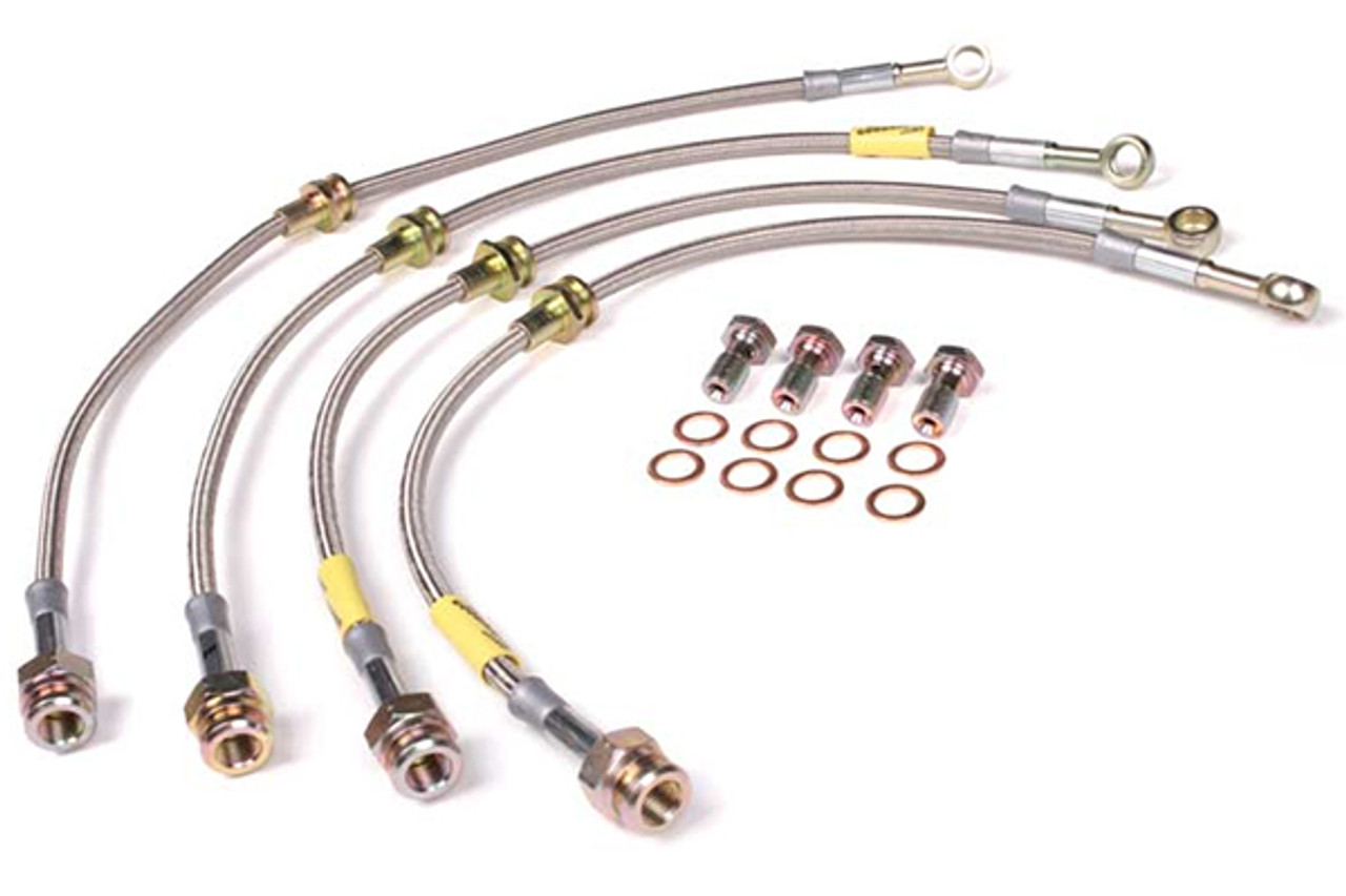 Goodridge G Stop Steel Braided Brake Lines 4 Line Kit Toyota Supra Mk4 Lexus Sc300 Sc400