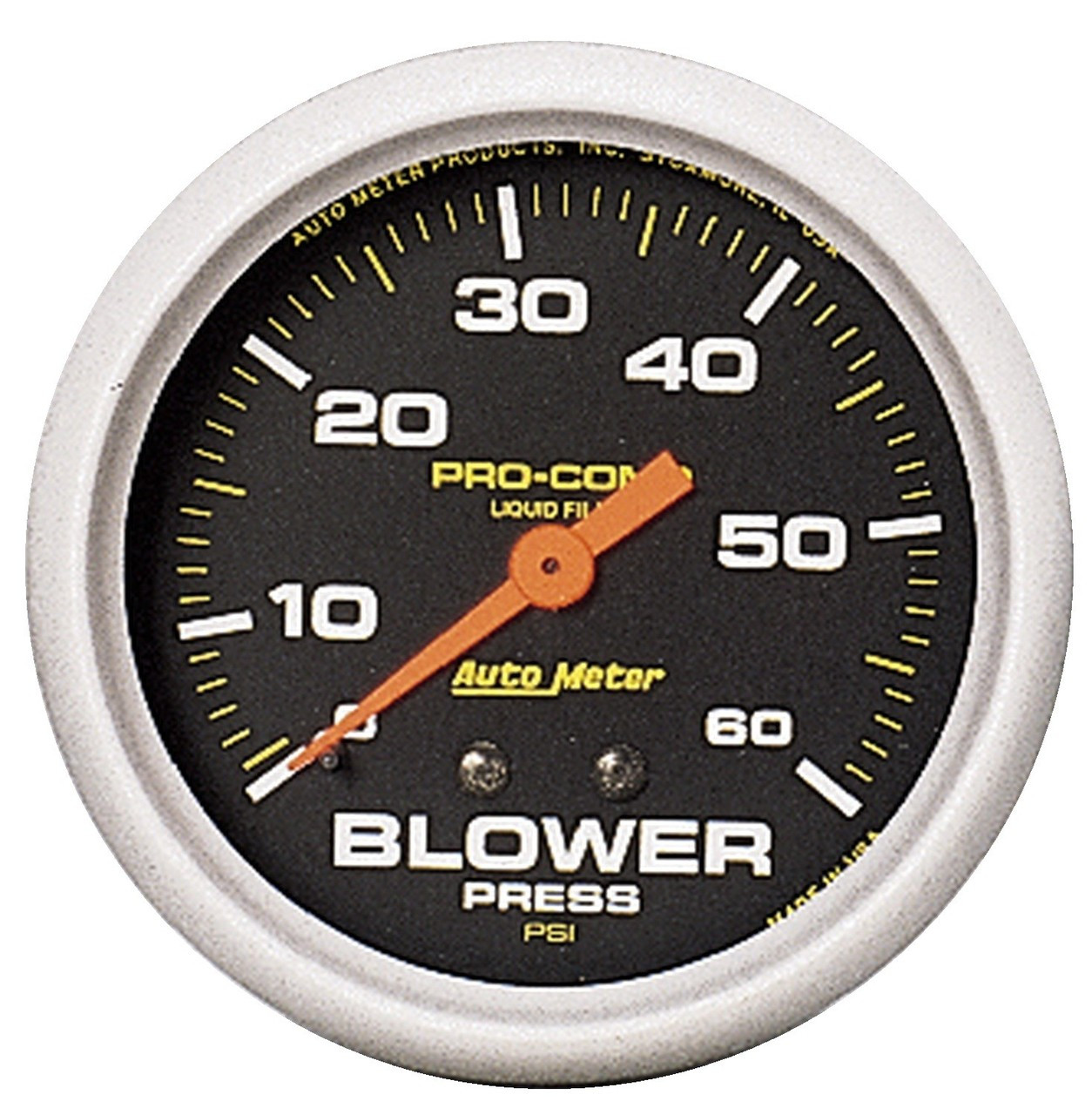 Ultra Lite 2 5/8 Fuel Pressure Gauge, 15psi