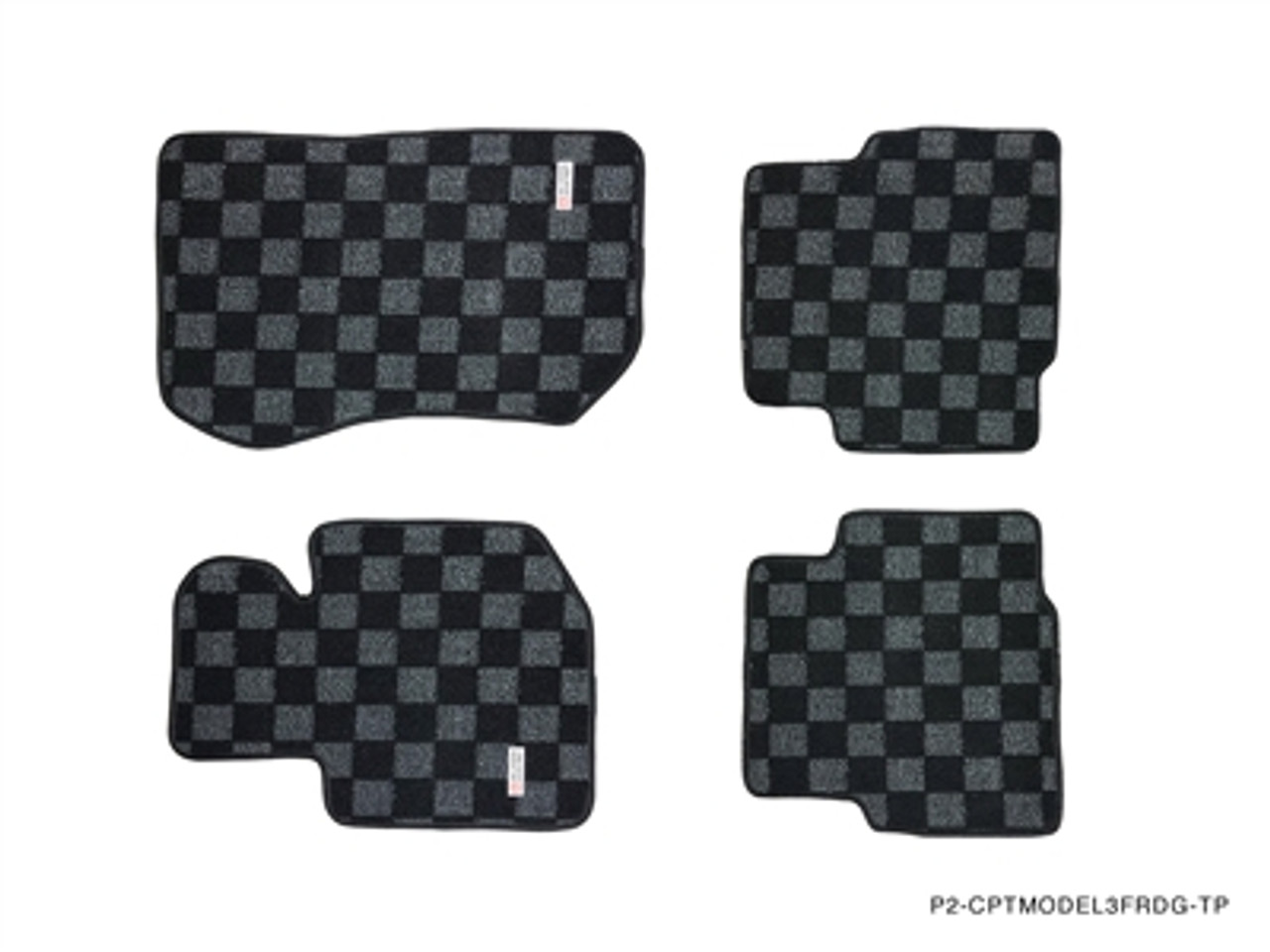P2M Front and Rear Floor Mats for BMW E36 2 Door E-Series excluding  Convertible - Enjuku Racing Parts, LLC