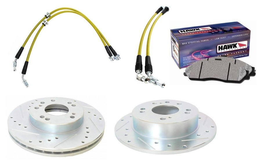 ER Spec Z32 Brake Swap Kit for Nissan 240SX S13 S14 S15 Enjuku