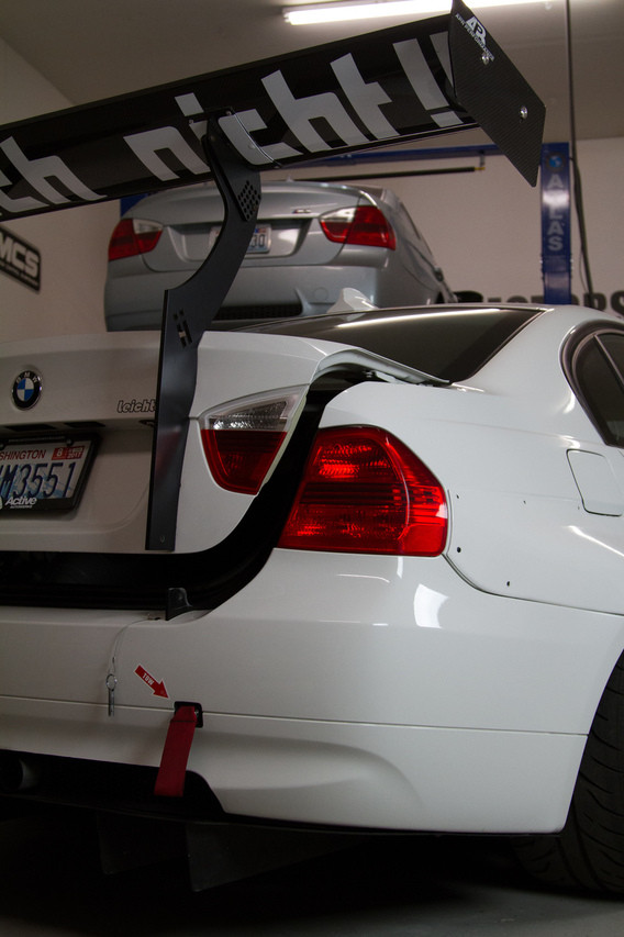 HARD Motorsport ChassisMount Spoiler Upright Kit E90 Enjuku Racing