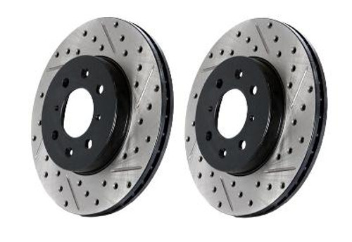 StopTech Drilled & Slotted - Mini Cooper 2002-2006 (LEFT SIDE)