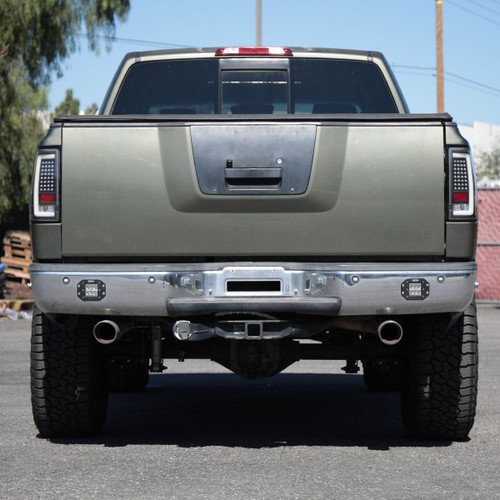Spec-D 2004-2015 Nissan Titan LED Tail Lights with White LED Tube (Matte Black Housing Clear Lens) Spec-D 2004-2015 Nissan Titan LED Tail Lights with White LED Tube (Matte Black Housing Clear Lens)