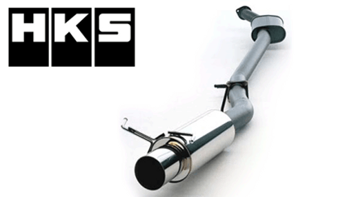 HKS [Honda Civic(2001-2003)] HKS Hi-Power Exhaust Hi-Power Exhaust; Rear Section ONLY; Coated Stainless Steel Piping