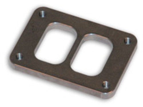 Vibrant Performance - T04 Turbo Inlet Flange (Divided Inlet) - 1/2" thick Vibrant Performance - T04 Turbo Inlet Flange (Divided Inlet) - 1/2" thick