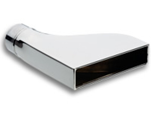 Vibrant Performance - 7.75" x 1.875" Rectangular Stainless Steel Tip (Camaro Style) - 2.5"inlet Vibrant Performance - 7.75" x 1.875" Rectangular Stainless Steel Tip (Camaro Style) - 2.5"inlet