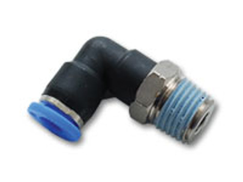 Vibrant Performance - Male Elbow Pnewmatic Vacuum Fitting (3/8" NPT Thread) for use with 1/4" OD Tubing