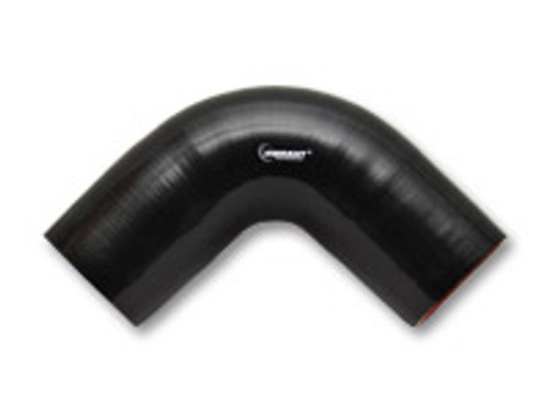 Vibrant Performance - 4 Ply 90 degree Elbow, 3.25" ID x 8" Leg Length - Black Vibrant Performance - 4 Ply 90 degree Elbow, 3.25" ID x 8" Leg Length - Black