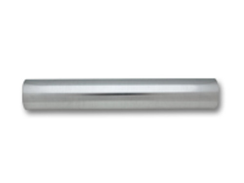 Vibrant Performance - 3.5" O.D. Aluminum Straight Tubing, 18" long - Polished