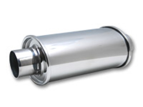 Vibrant Performance - Ultra Quiet Resonator, 2.5" inlet/oulet Vibrant Performance - Ultra Quiet Resonator, 2.5" inlet/oulet
