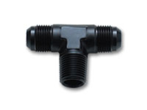 Vibrant Performance - Flare to Pipe Tee Adapter Fitting; Size: -16 AN x 1" NPT