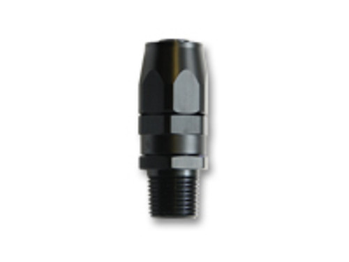 Vibrant Performance - -8AN Male NPT Straight Hose End Fitting; Pipe Thread: 1/2 NPT Vibrant Performance - -8AN Male NPT Straight Hose End Fitting; Pipe Thread: 1/2 NPT