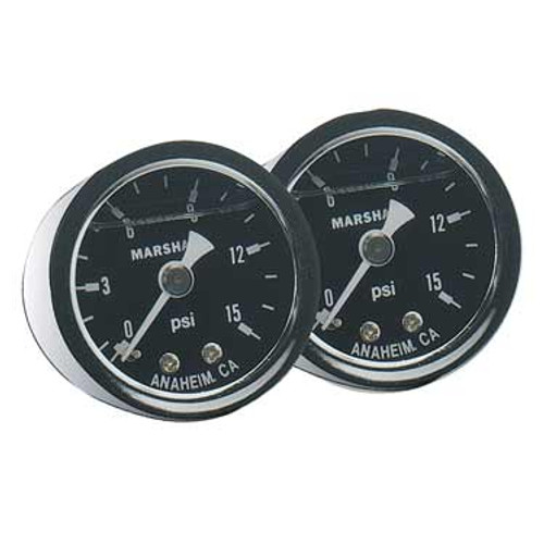 Fragola - Fuel Pressure Gauge 0-100 Psi Liquid Filled Fragola - Fuel Pressure Gauge 0-100 Psi Liquid Filled