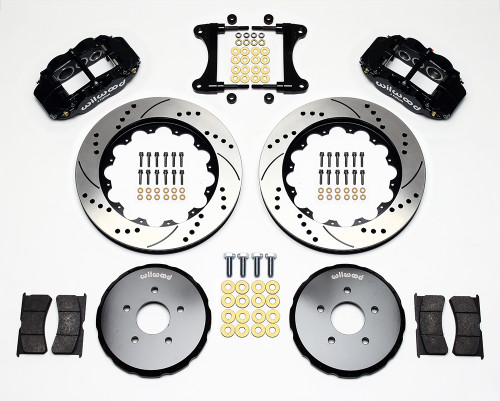 Wilwood Narrow Superlite 6R Front Hat Kit 14.00in Drilled Nissan 370Z / G37 Wilwood Narrow Superlite 6R Front Hat Kit 14.00in Drilled Nissan 370Z / G37
