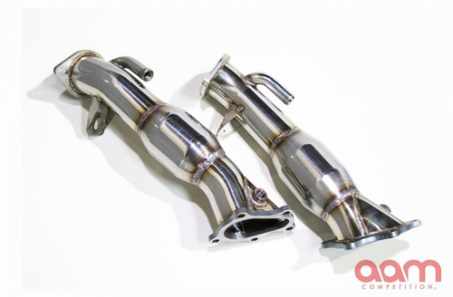 AAM Competition High Flow 3" Downpipes w/Catalytic Converter - Nissan GT-R AAM Competition High Flow 3" Downpipes w/Catalytic Converter - Nissan GT-R