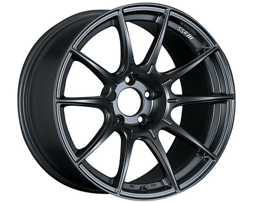 SSR GTX01 Wheel Flat Black 17x9 5x100 38mm