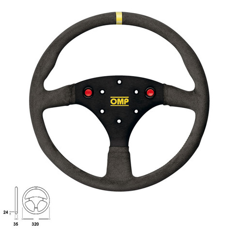 OMP Superturismo Steering Wheel