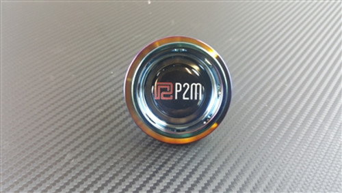 P2M Round Neo Chrome Oil Cap for Nissan / Honda