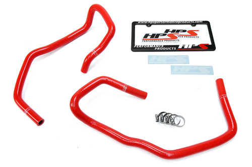 HPS Performance Red Reinforced Silicone Heater Hose Kit Coolant for Toyota 10-17 4Runner 4.0L V6