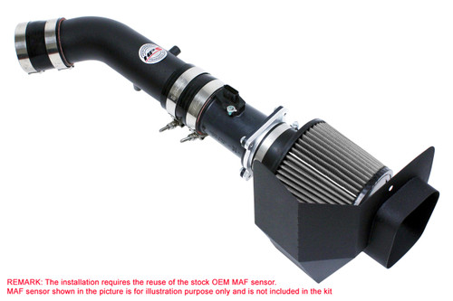 HPS Black Shortram Air Intake + Heat Shield for 03-06 Nissan 350Z 3.5L V6