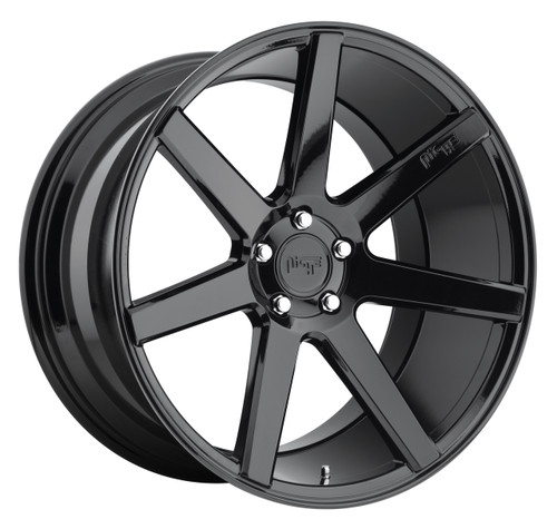 Niche Verona M168 19X9.5 35 5X114.3 Bl -Gloss Blk
