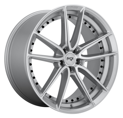 NICHE DFS M221 20x10.5 40 MSL-Gloss SIL MACH 5x114.3