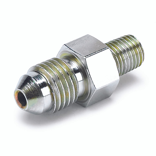 AutoMeter Fitting Adapter -4An Male To 1/16" npt Male For Ford Fuel Rail AutoMeter Fitting Adapter -4An Male To 1/16" npt Male For Ford Fuel Rail