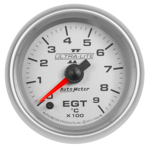 AutoMeter Gauge Pyrometer (EGT) 2 1/16" 900ºc Digital Stepper Motor Ultra-Lite Ii