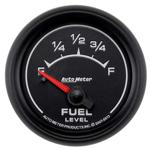 AutoMeter Gauge Fuel Level 2 1/16" 0Ωe To 90Ωf Elec Es