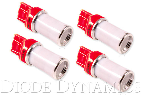 Diode Dynamics 7443 LED Bulb HP48 LED Red Set of 4