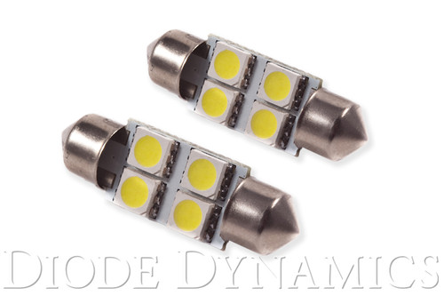 Diode Dynamics 36mm SMF4 LED Bulb Green Pair