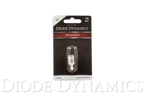 Diode Dynamics 194 LED Bulb HP5 LED Pure White Short Single
