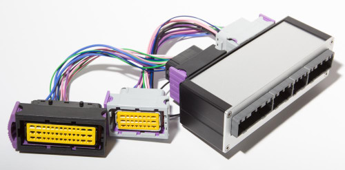 ECUMaster MITSUBISHI EVO 8 PNP For EMU BLACK