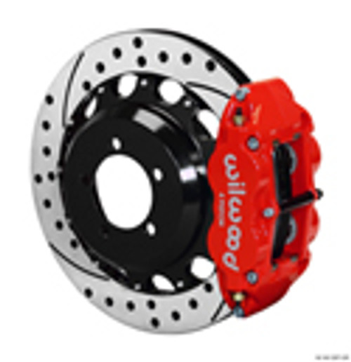 Wilwood Forged Narrow Superlite 4R Big Brake Rear Brake Kit For OE Parking Brake - Scion FR-S (BRZ, FT86) 12+ Wilwood Forged Narrow Superlite 4R Big Brake Rear Brake Kit For OE Parking Brake - Scion FR-S (BRZ, FT86) 12+