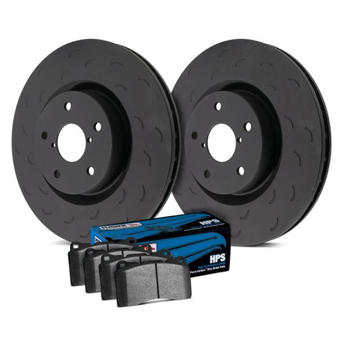 Hawk Talon HPS Slotted Rear Brake Kit with High Performance Street Pads - HKS4396.323F Hawk Talon HPS Slotted Rear Brake Kit with High Performance Street Pads - HKS4396.323F