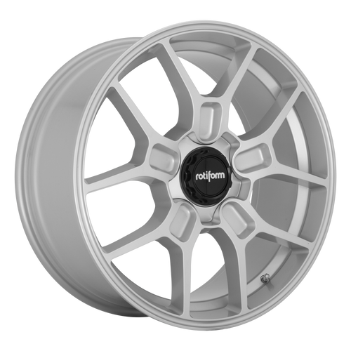 ROTIFORM  ZMO 19x8.5 Blank GLOSS SILVER (35 mm)