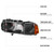 Spec-D 1999-2001 Dodge RAM 1500 Sport Factory Style Headlights and Corner Lights (Black Housing/Clear Lens)
