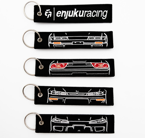 Enjuku Racing Embroidered Jet Tag Keychain S13 | Enjuku Racing
