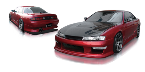 Origin Lab Stylish Full Kit for Nissan 240SX '97-'98 - Enjuku Racing Parts