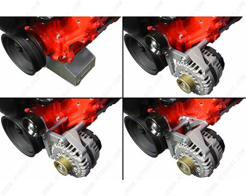 Ict Billet Ls Iron Block Accessory Support Bracket Enjuku Racing