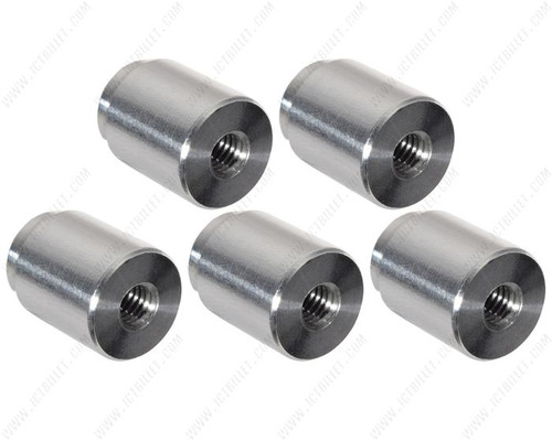 ICT Billet 5pc Aluminum M6-1.0mm Weld On Bung Female LS LS1 Oil ...